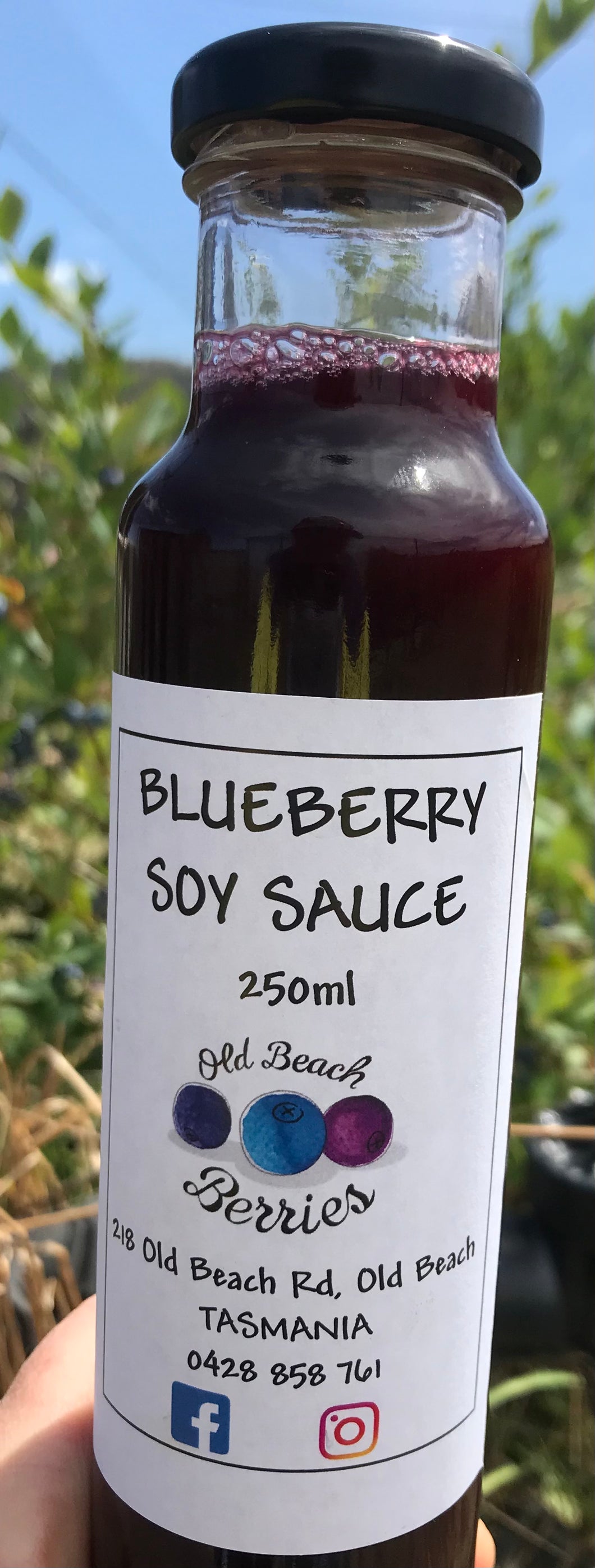 Blueberry Soy Sauce 250 ml