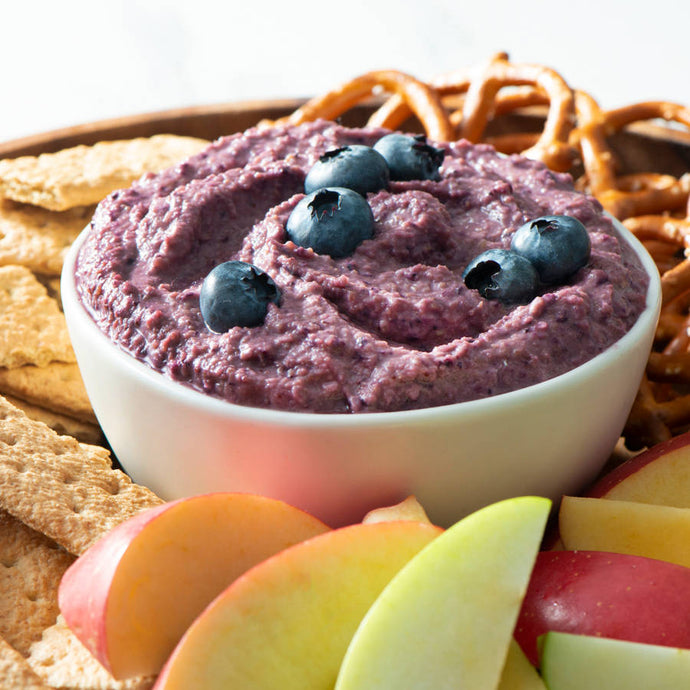 Blueberry hummus recipe
