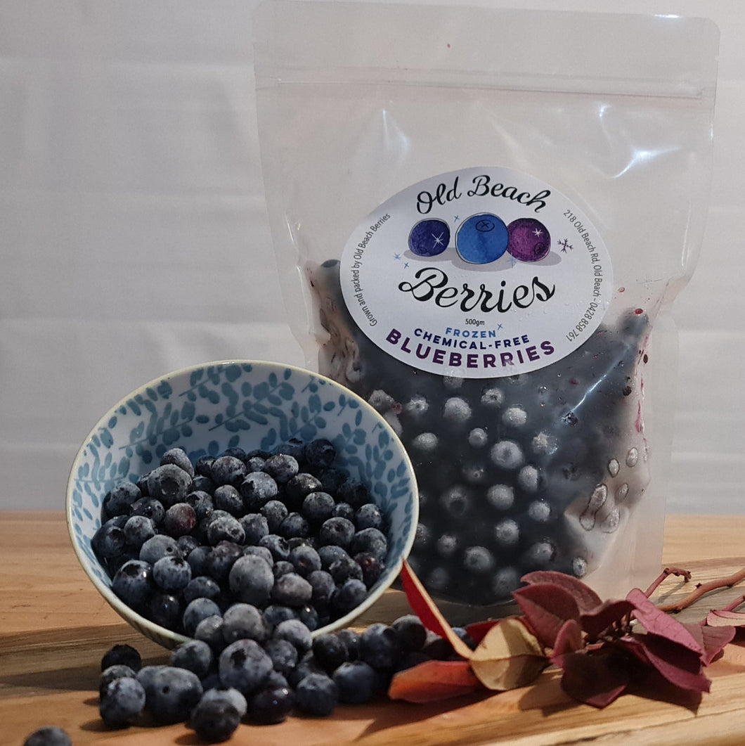 Frozen blueberries 1kg